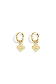 Edelstahl-Ohrhänger Clover Simple Daily Simple Serie Damenschmuck