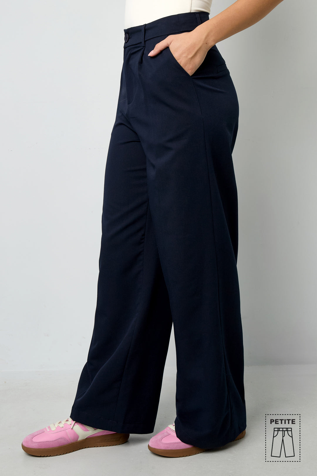 Gewebte Polyesterfasern Damen Gerade Hose Casual Herbst/Winter