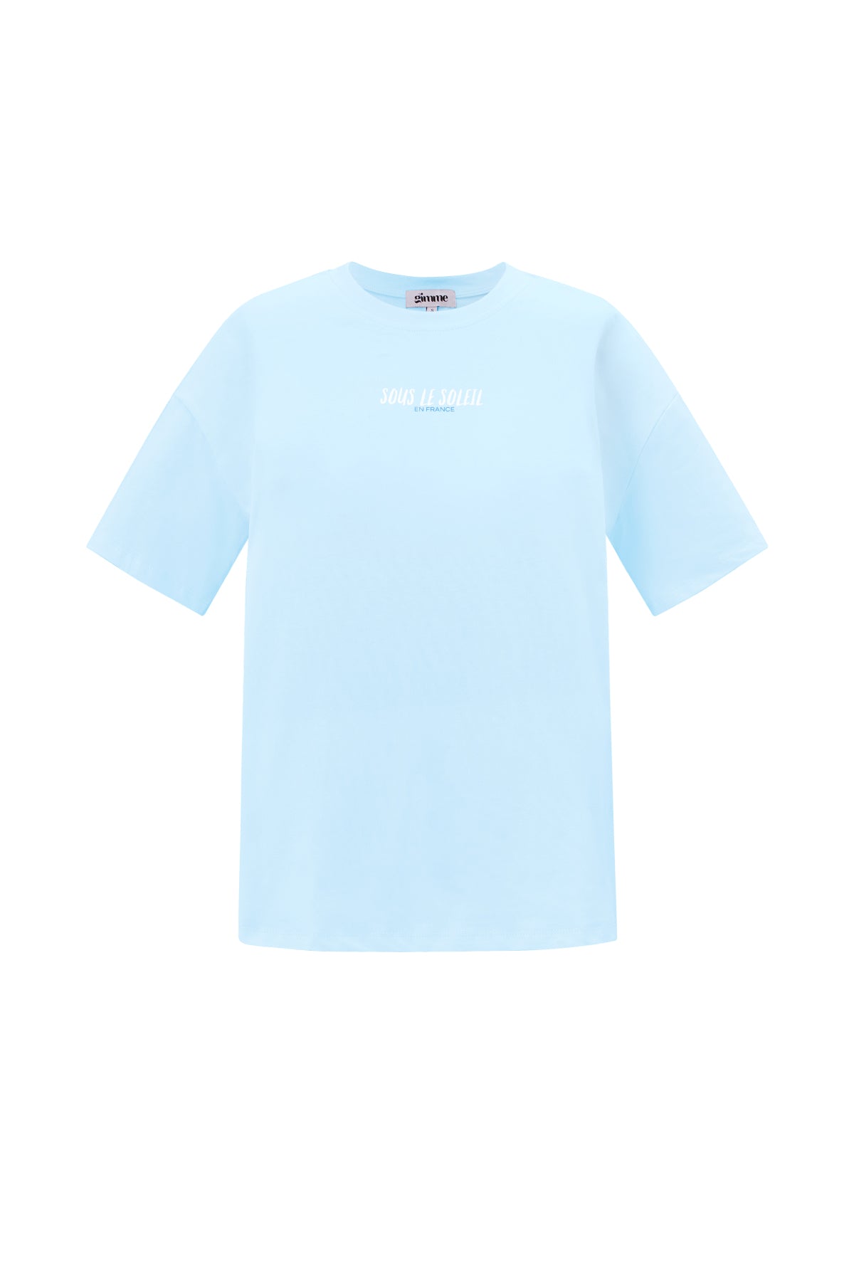 Baumwolle Gestrickte Damen T-Shirt Casual Letters