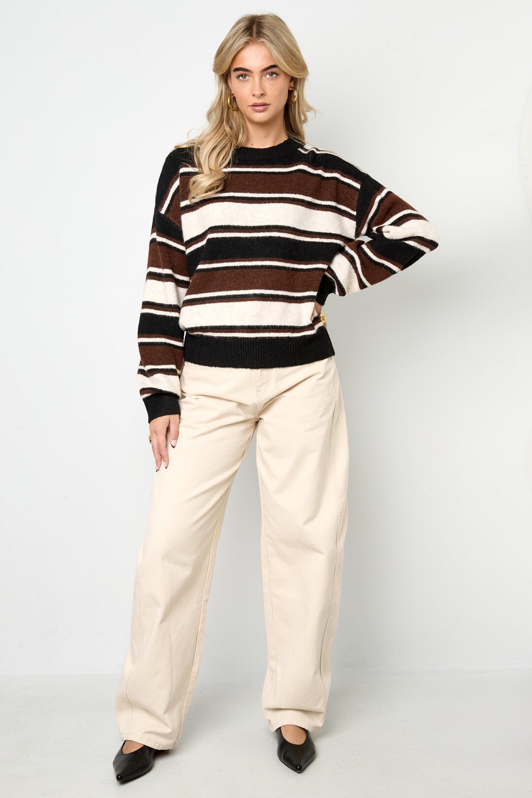 Der gestreifte Pullover Lola