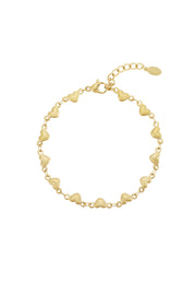 Armband mit mehreren Herzen