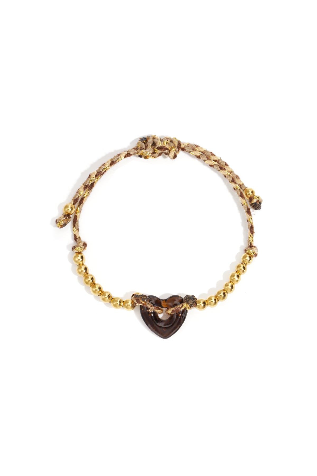 Polyester Perlenarmbänder Herz Casual Täglich Einfache Serie Damenschmuck