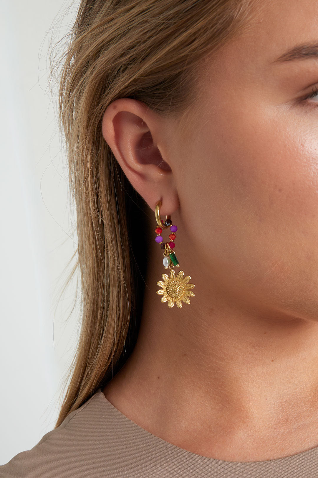 Tropfen Ohrringe Blume Casual Täglich Einfache Serie frauen schmuck