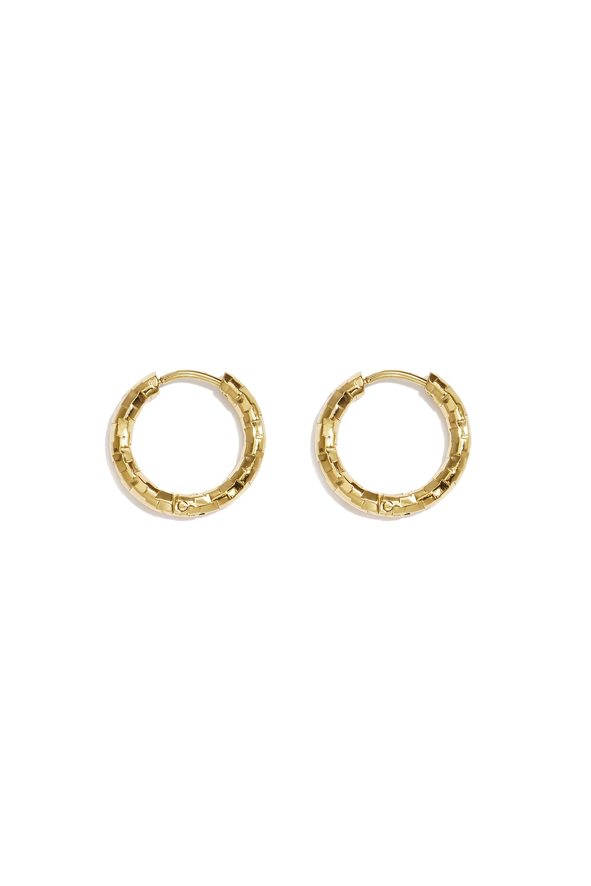 Edelstahl-Ohrring-Sets, schlicht, kreisförmig, Simple-Serie, Damenschmuck