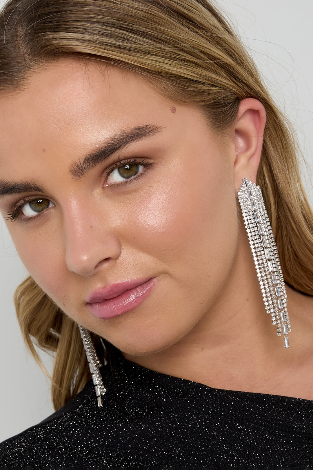 Kupfer Baumeln Ohrringe Geometrische Elegante Weihnachten Luxuriöse Serie frauen schmuck