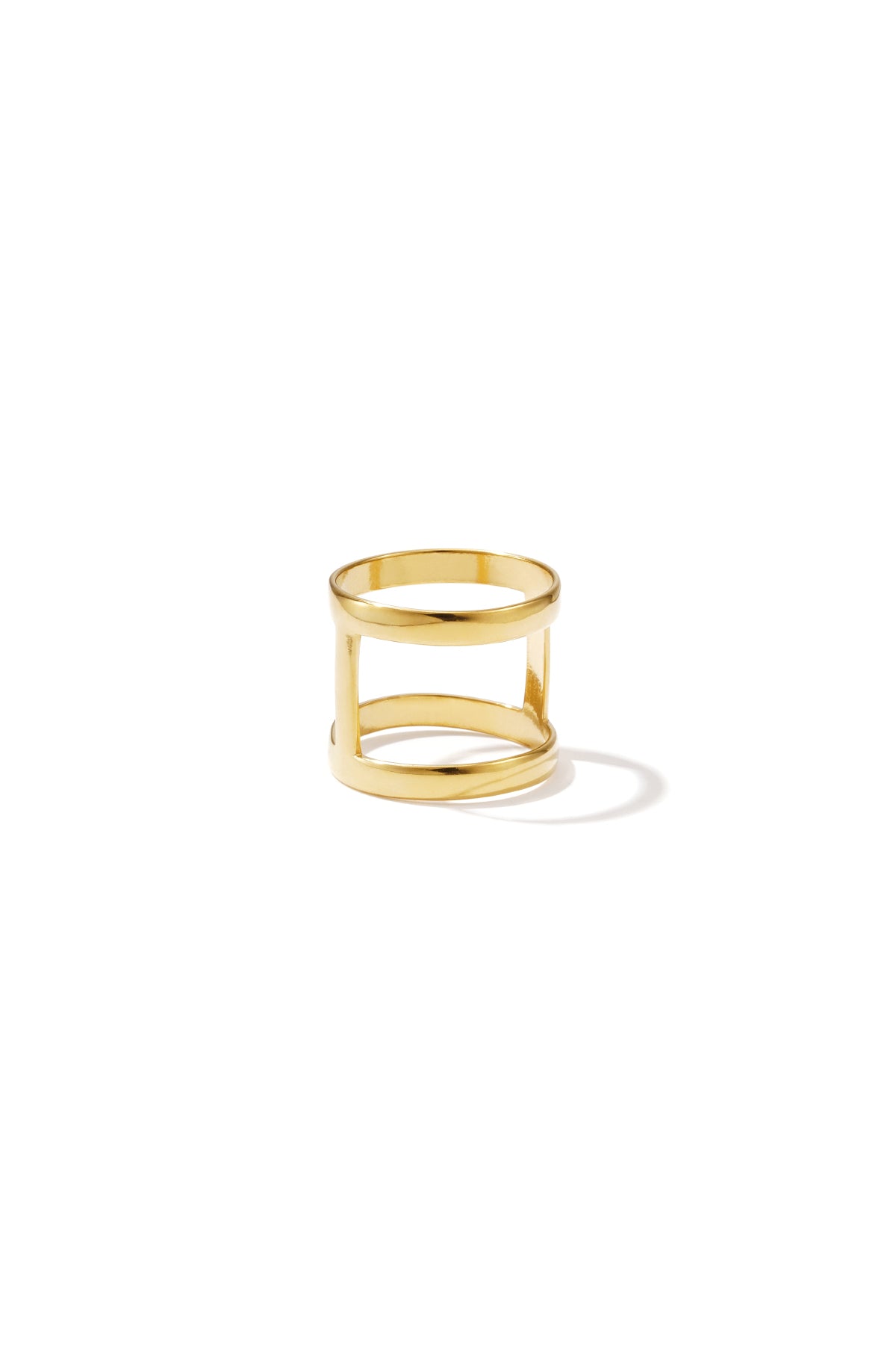 Seidenschalclip, rund, schlicht, Edelstahl, Alltagsaccessoire